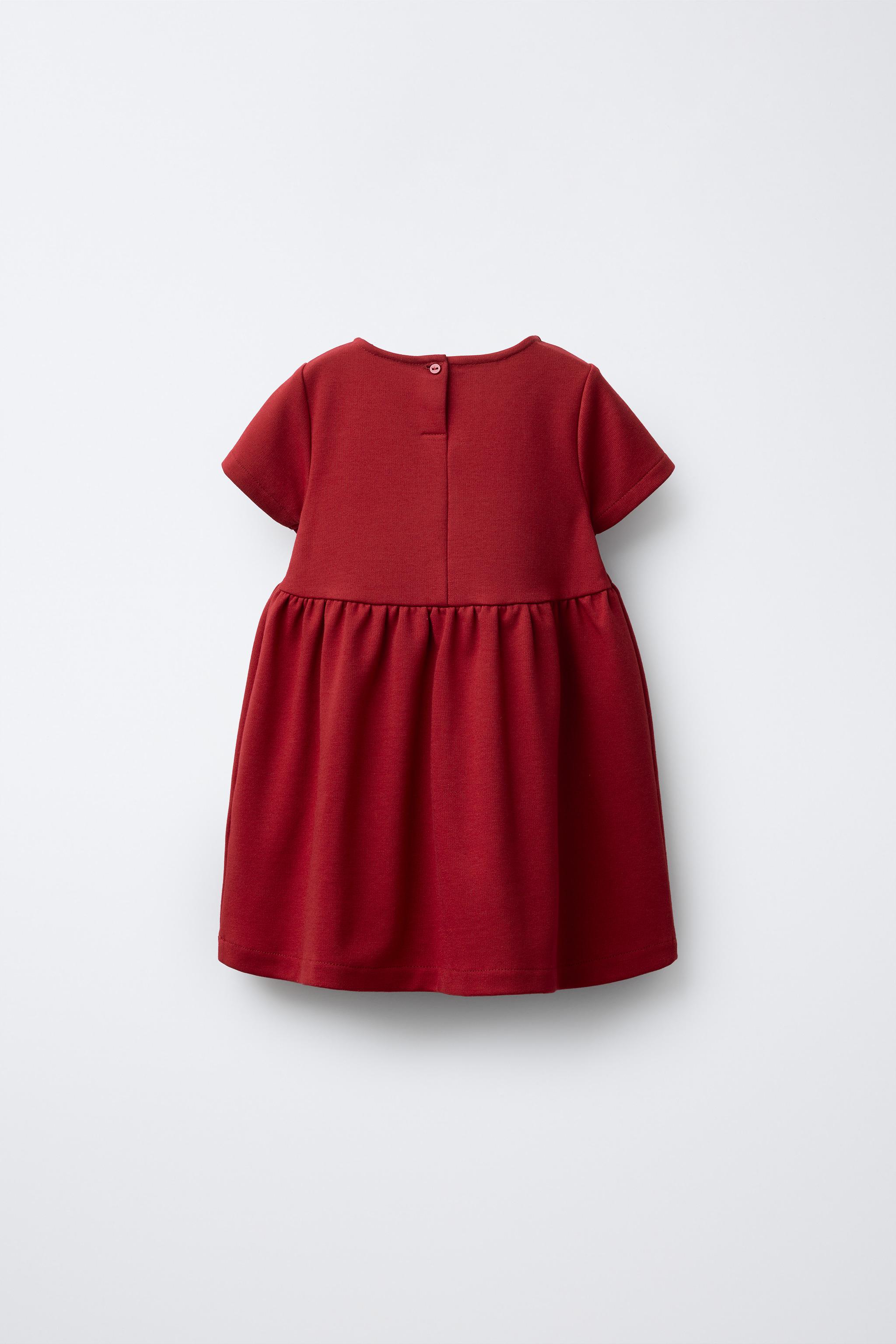 ROMA KNIT DRESS WITH VELVET BOW